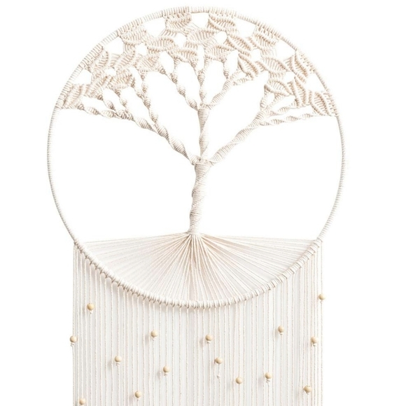 Macrame Tree of Life Wall Art Hanging Dream Catche - Picture 2 of 8